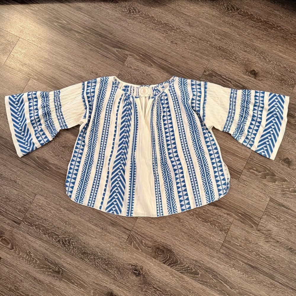 Muche Et Muchette Peasant Top Blouse New